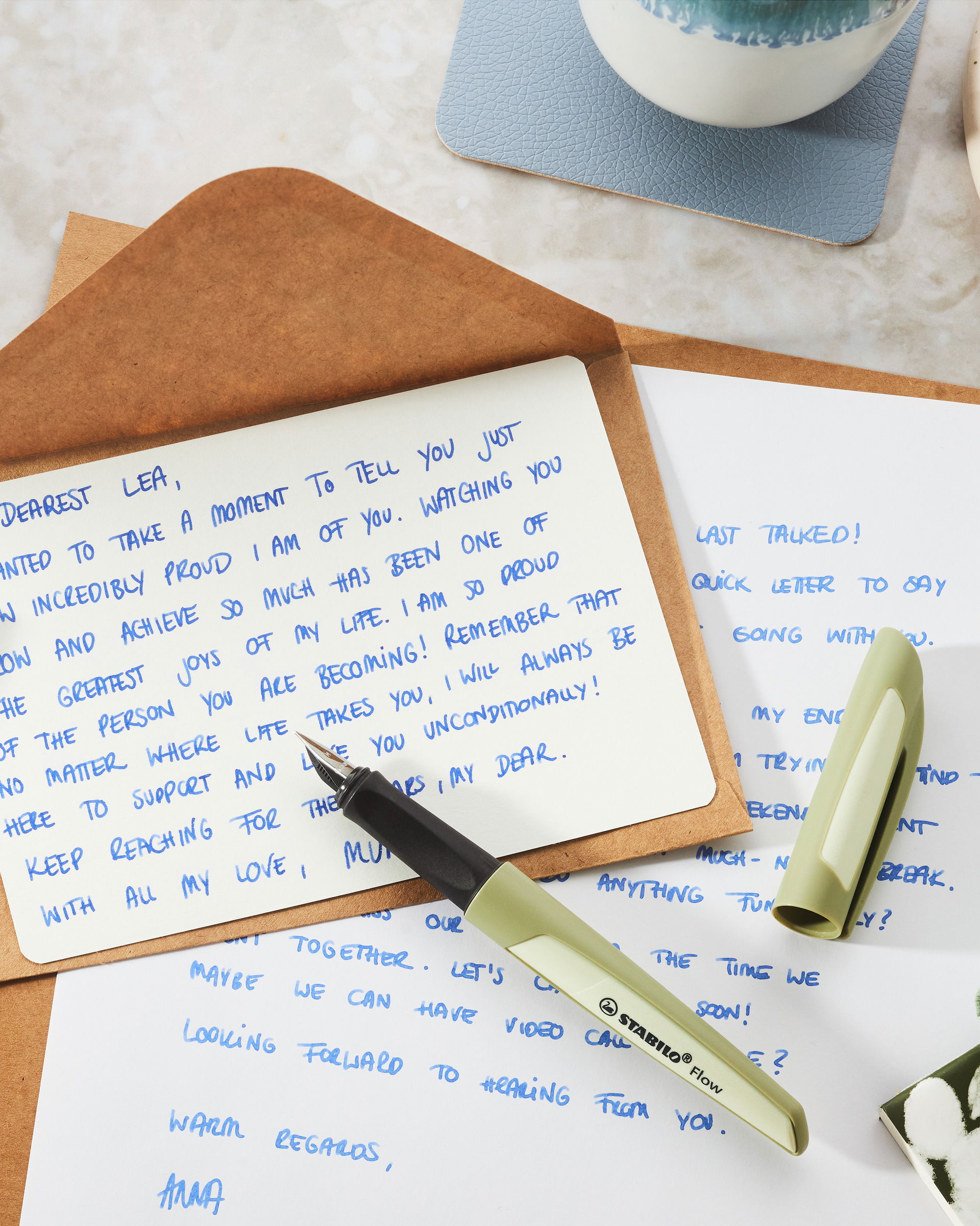 Fountain Pen STABILO Flow Monochrome