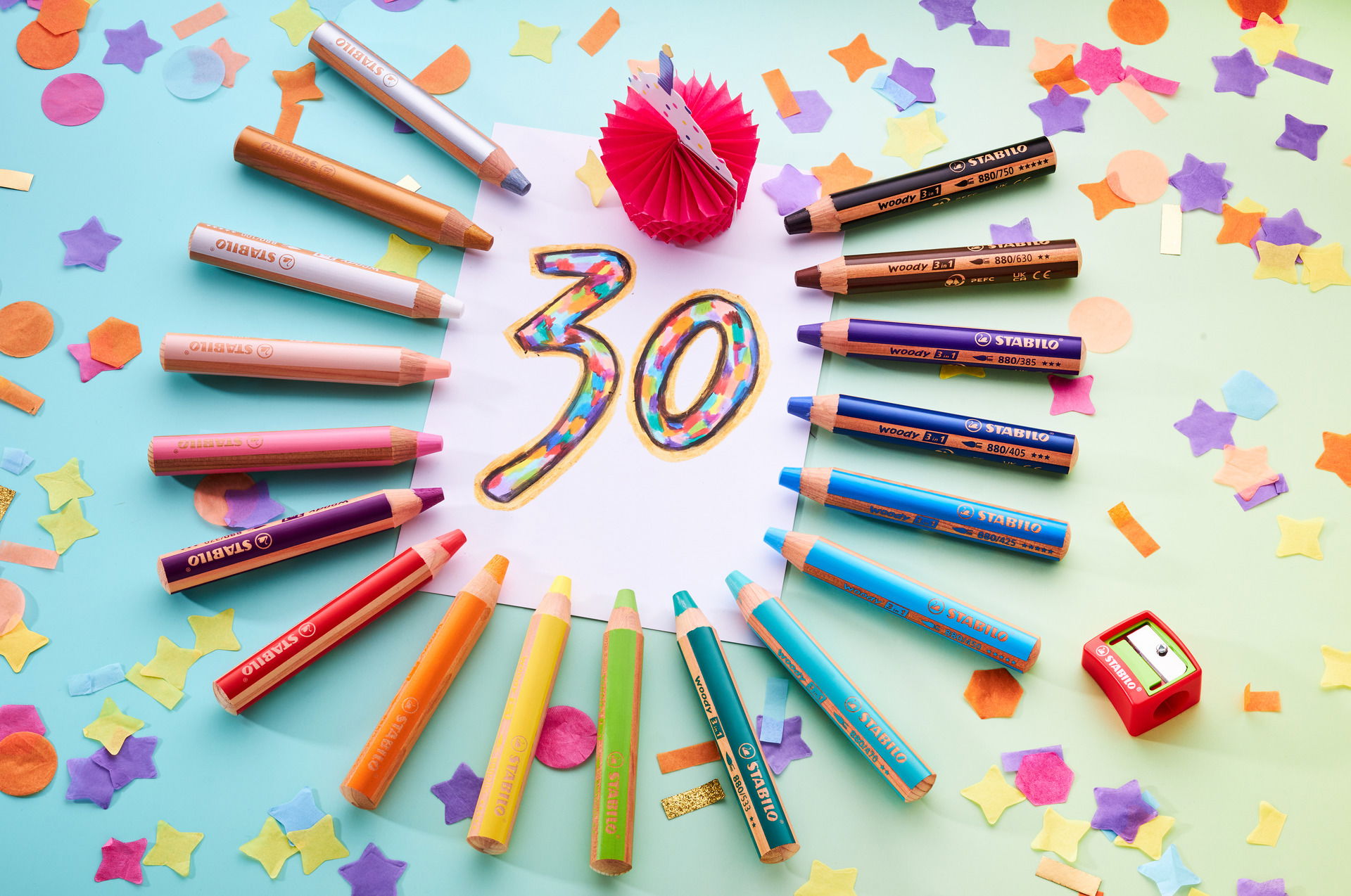 Crayons de couleurs STABILO woody 3 in 1