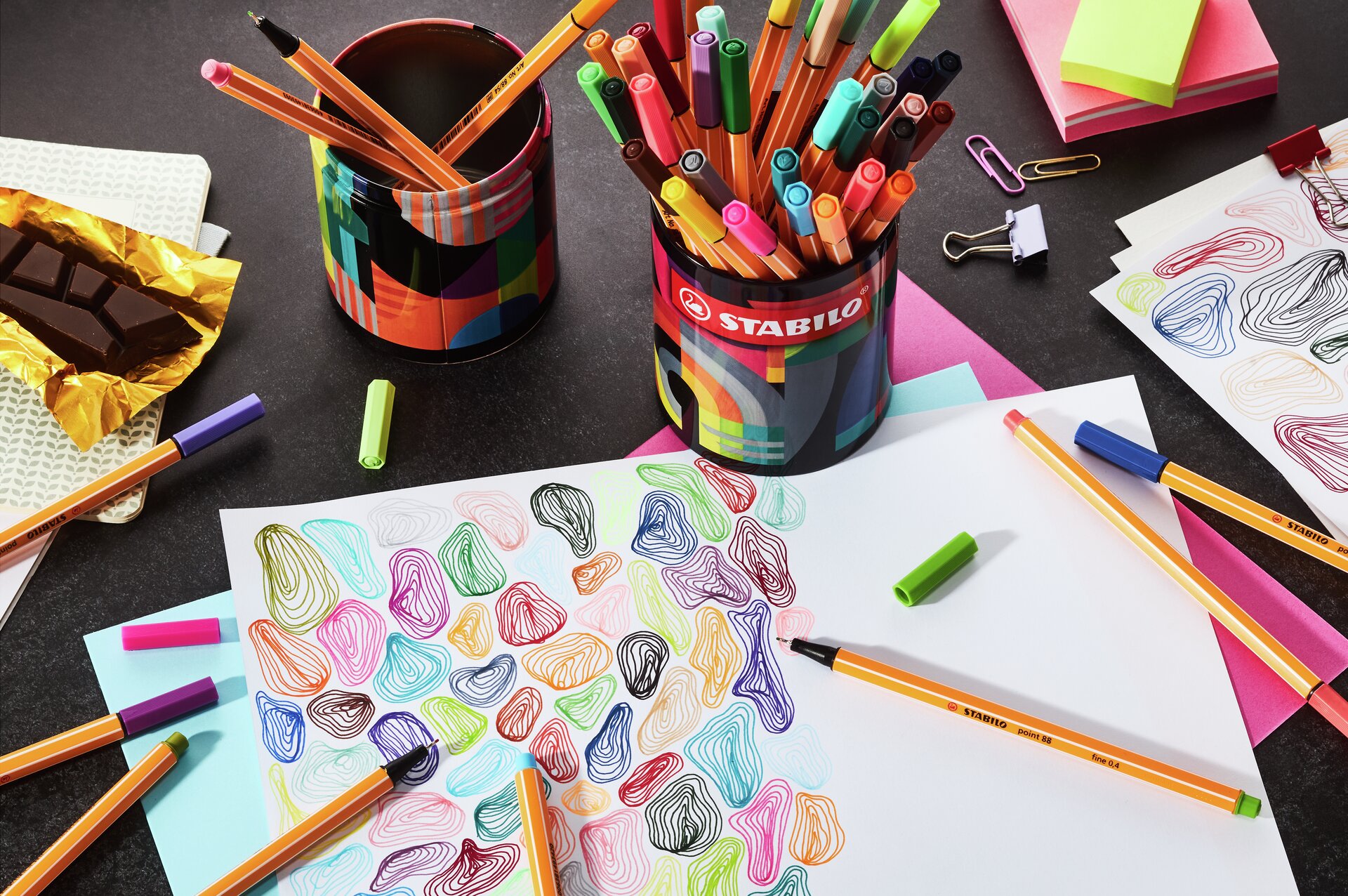 Fineliner/ Fibre- Tip Pen STABILO point 88 ARTY