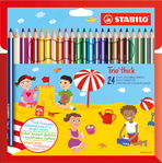Crayons de couleurs STABILO Trio thick