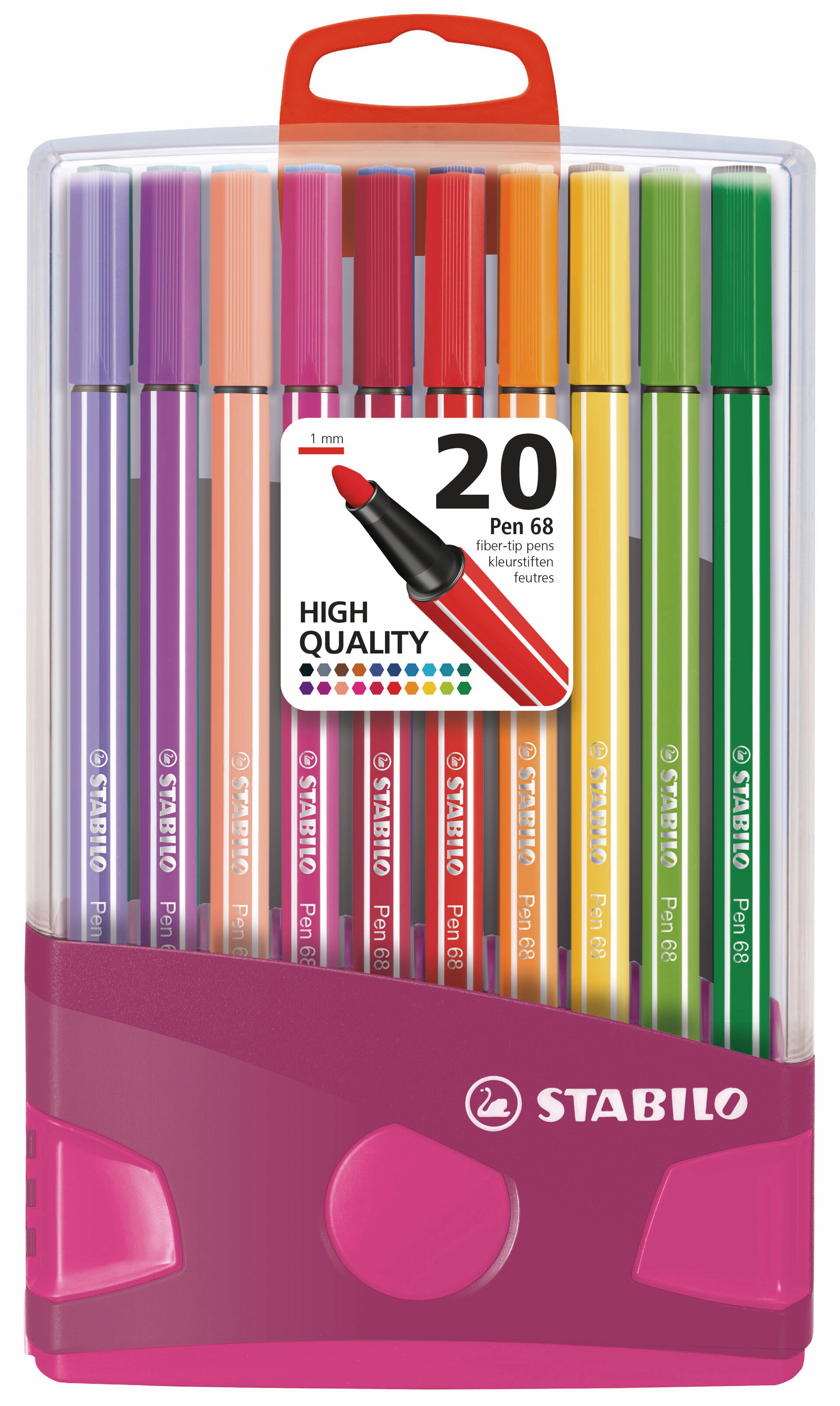 Premium viltstift STABILO Pen 68 Viltstiften STABILO Pen 68