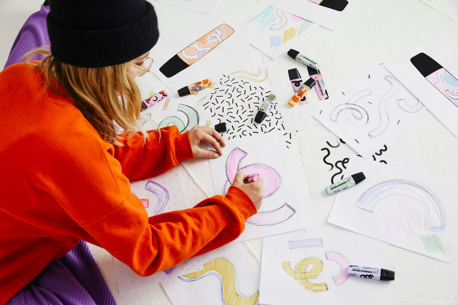 Text Marqueurs STABILO BOSS ORIGINAL by Ju Schnee