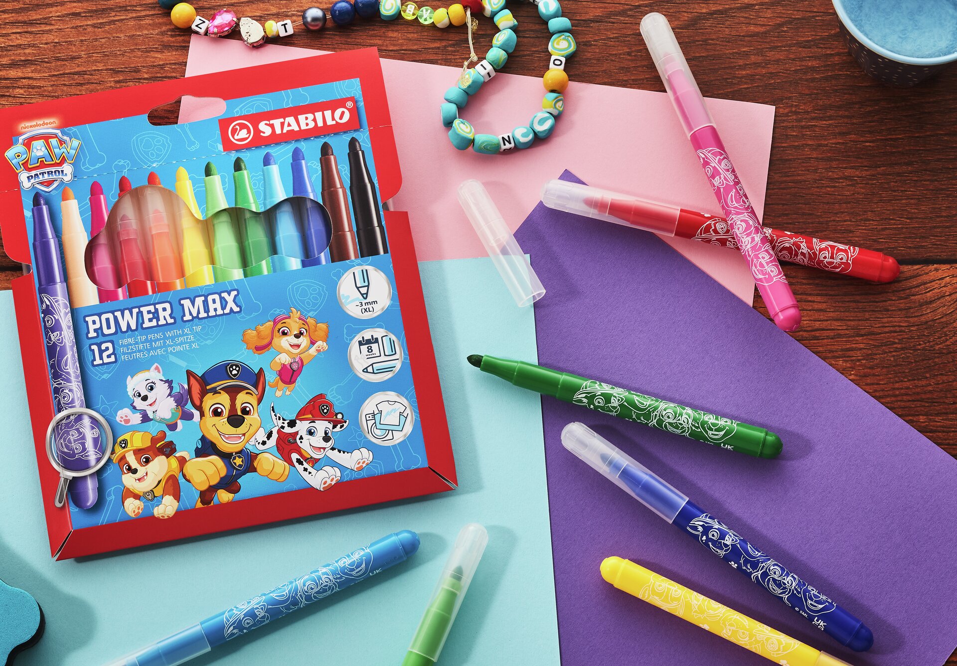 Pennarello STABILO power max PAW Patrol