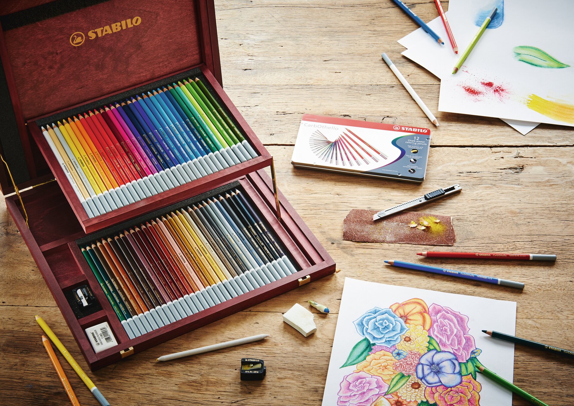 Matite colorate STABILO CarbOthello