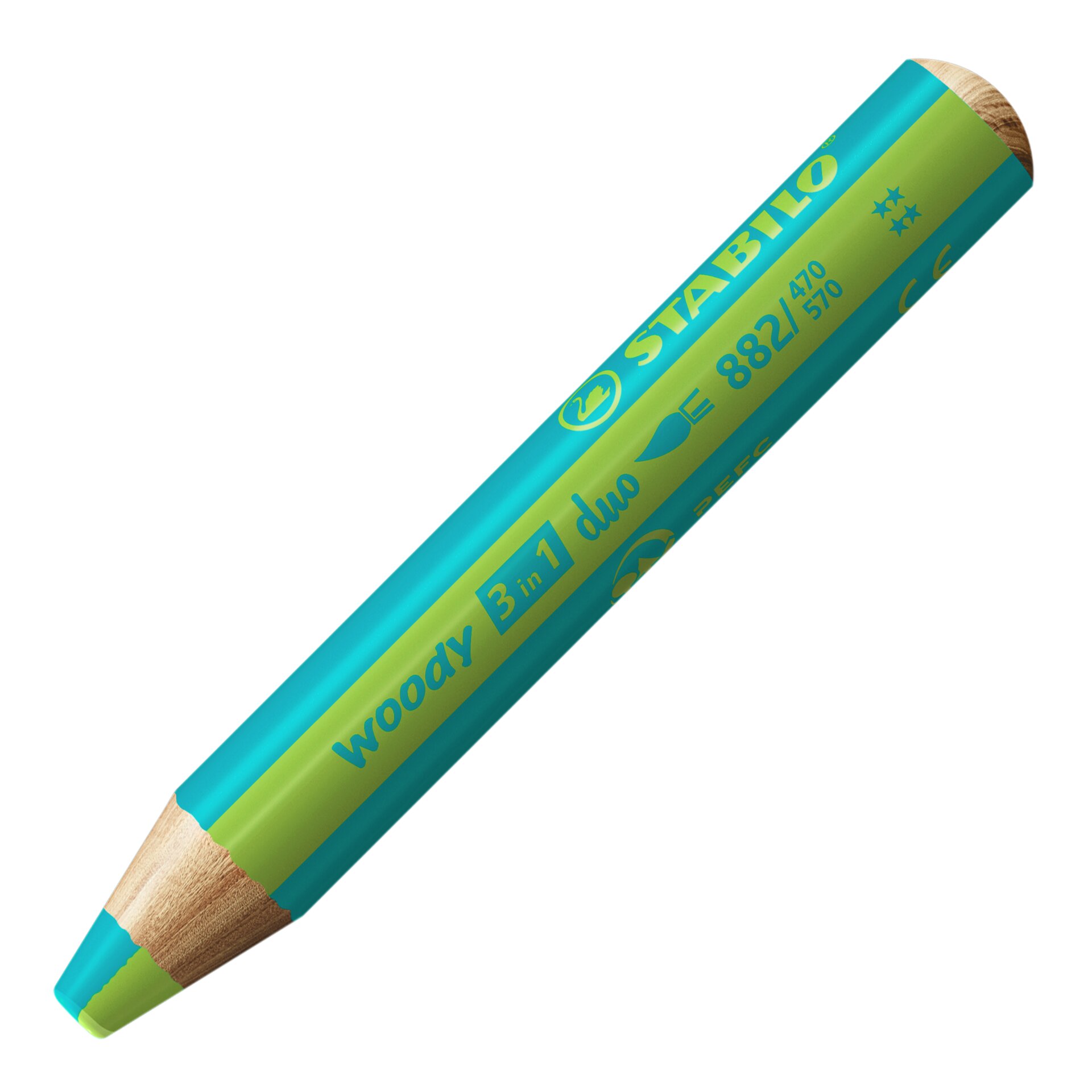 Víceúčelová pastelka STABILO woody 3 in 1 duo Pastelky STABILO woody 3 in 1 duo