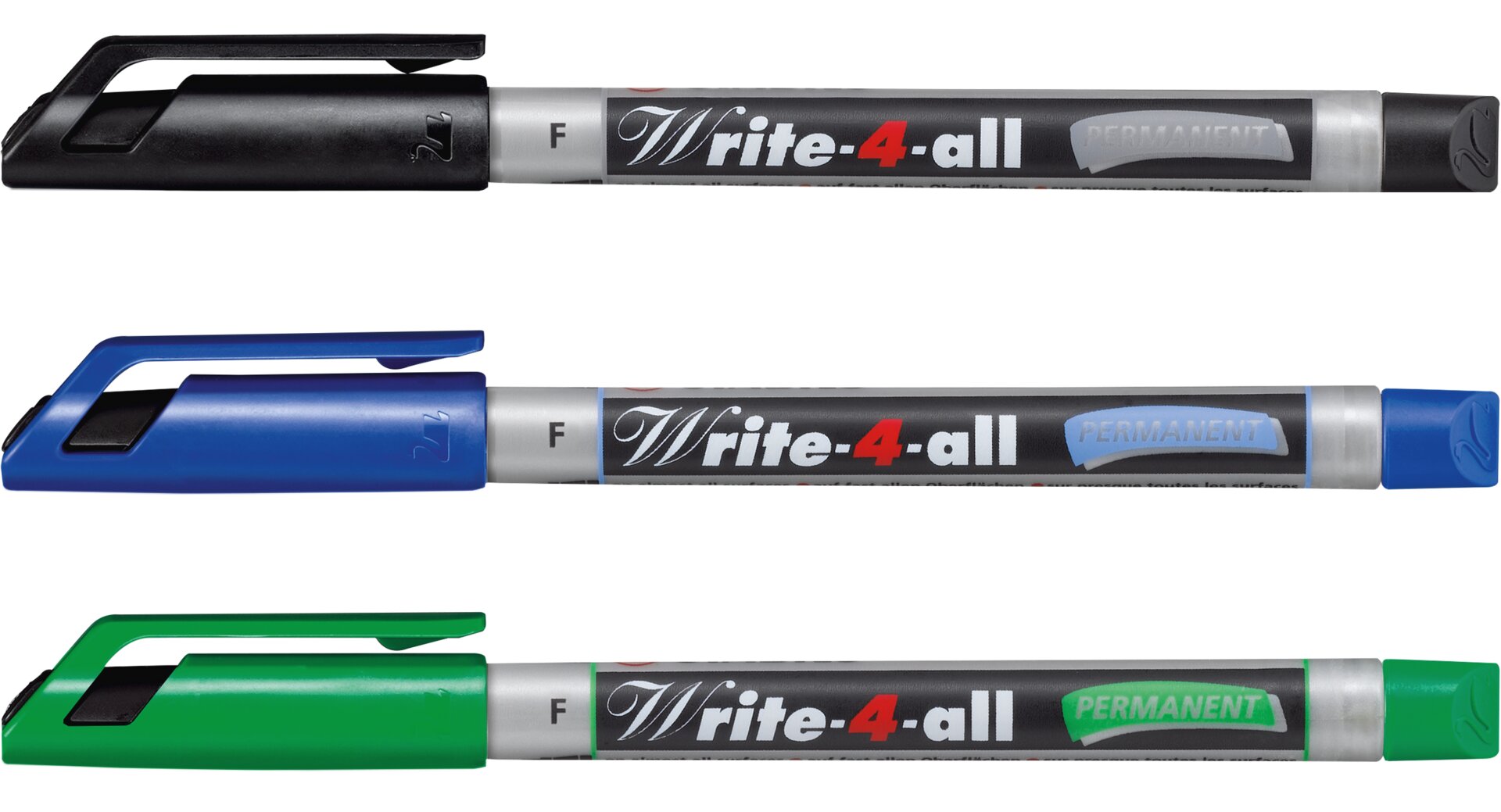Marqueur permanent pointe fine STABILO Write-4-all Marqueur permanent pointe fine STABILO Write-4-all