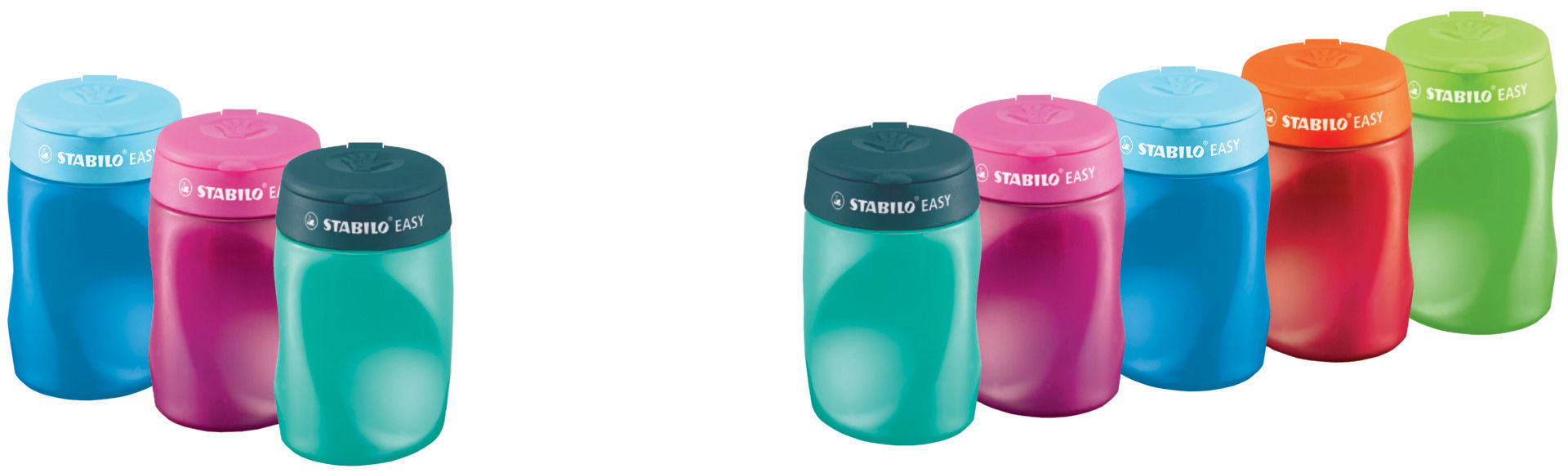 Taille-crayon ergonomique avec réservoir STABILO EASYsharpener Taille-crayon ergonomique avec réservoir STABILO EASYsharpener