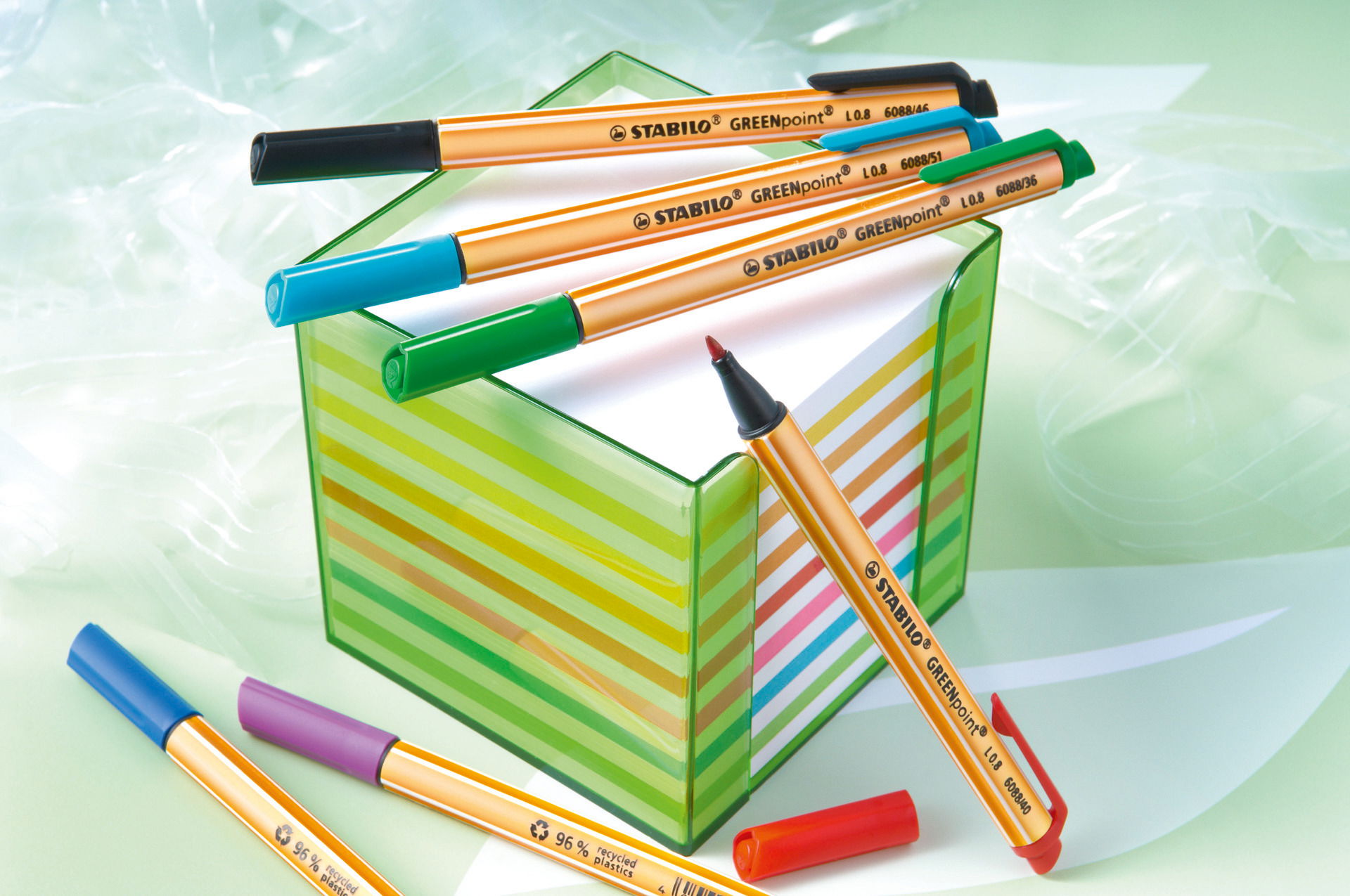 Fineliner/ Viltstift STABILO GREENpoint