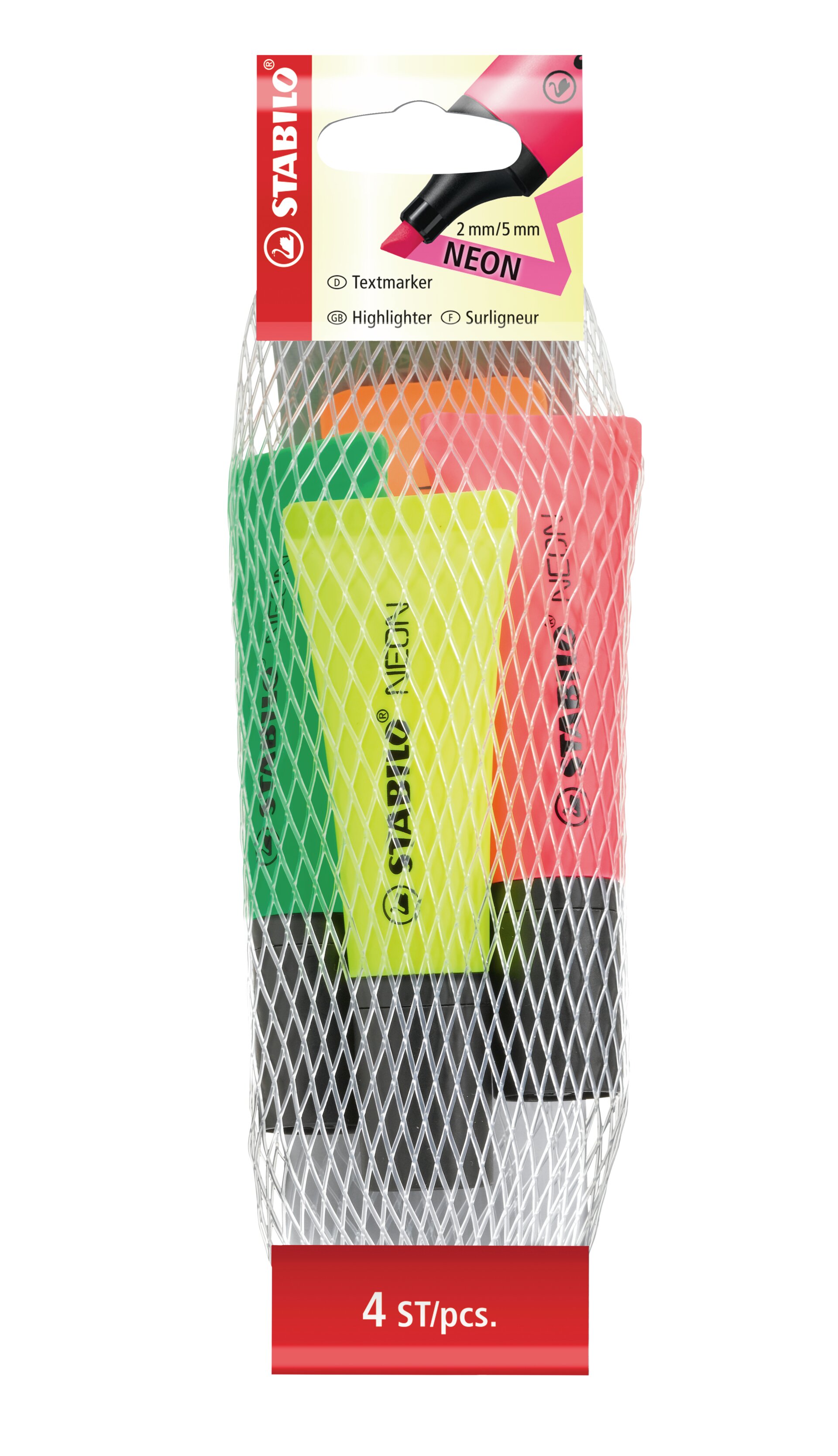 surligneur STABILO NEON Text Marqueurs STABILO NEON