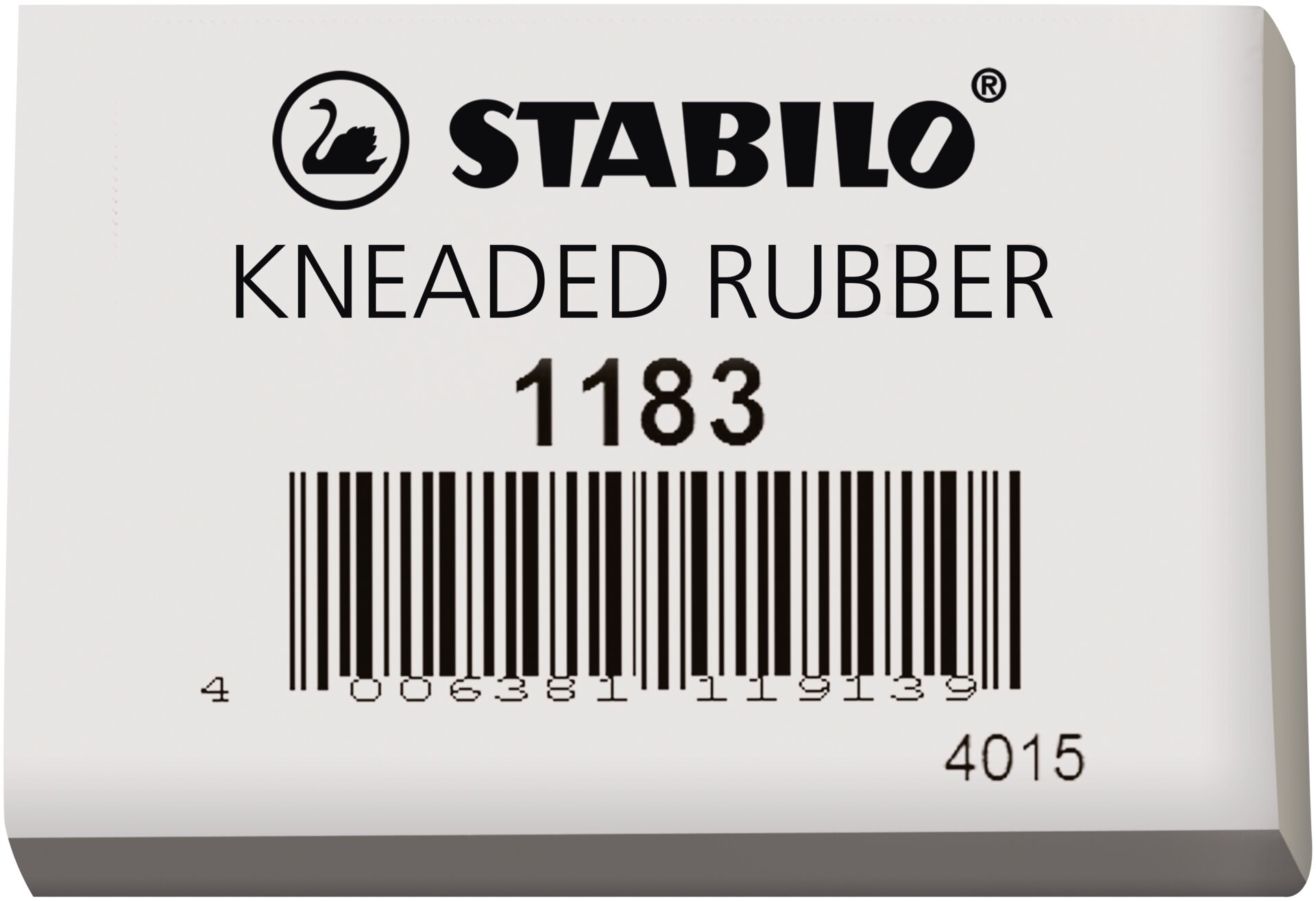 Gomme mie de pain STABILO 1188 Gomme STABILO Kneaded Rubber
