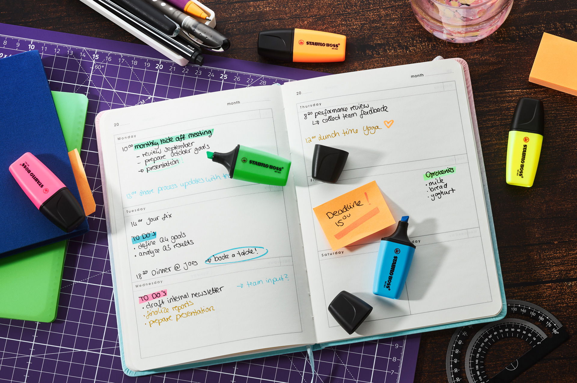 Text Marqueurs STABILO BOSS MINI