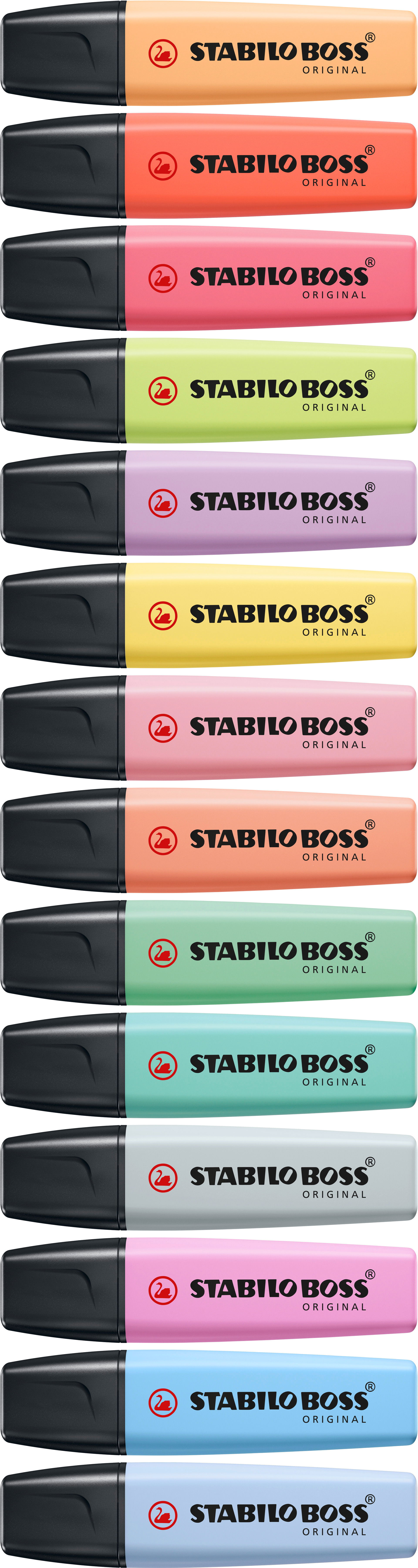 Surligneur STABILO BOSS ORIGINAL Pastel Surligneur STABILO BOSS ORIGINAL Pastel