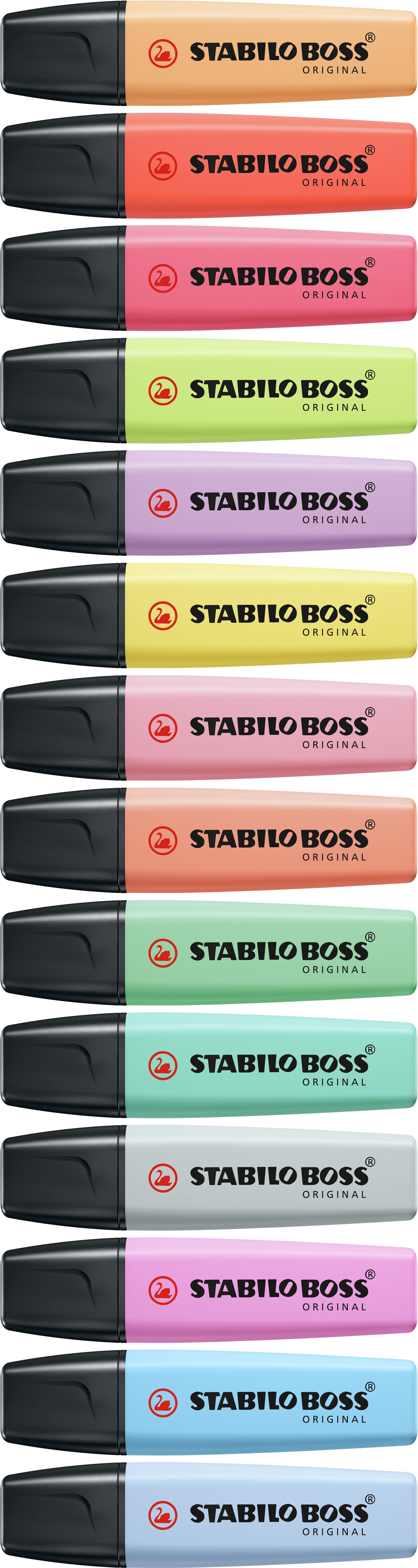 Zvýrazňovač STABILO BOSS ORIGINAL Pastel Highlightstift, Stabilo Boss, Marker, neonfarben, buntmarker