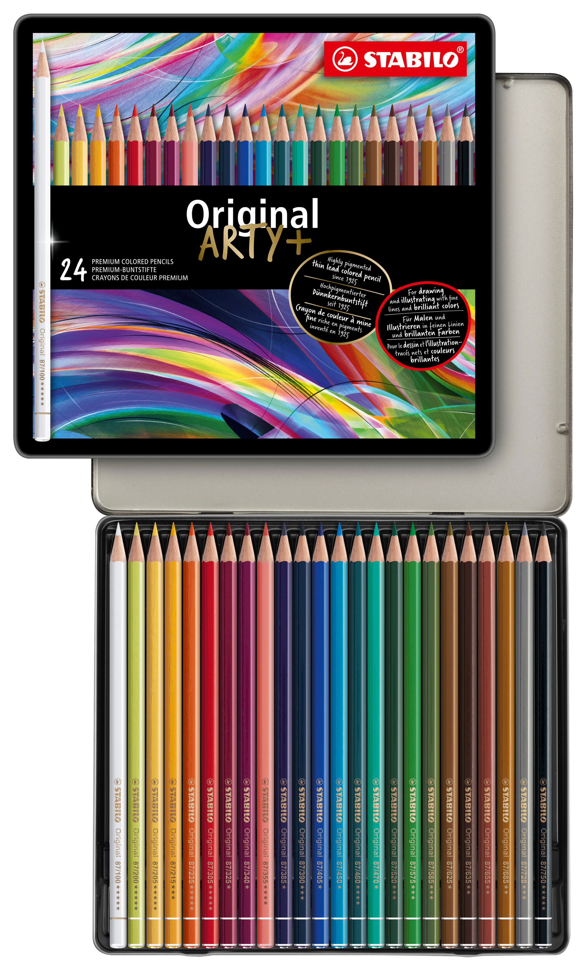 Colored Pencils STABILO Original ARTY+