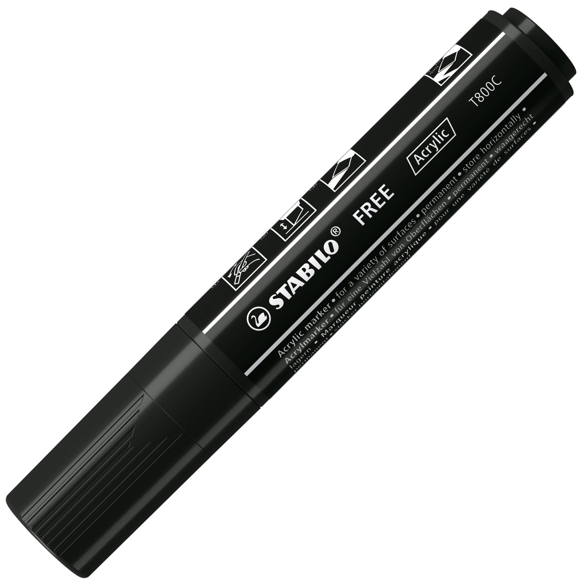 Toutes surfaces STABILO FREE Acrylic T800C