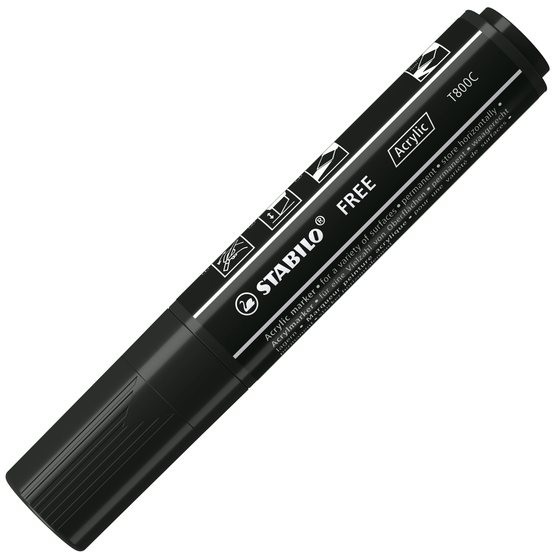 Todas las superficies STABILO FREE Acrylic T800C