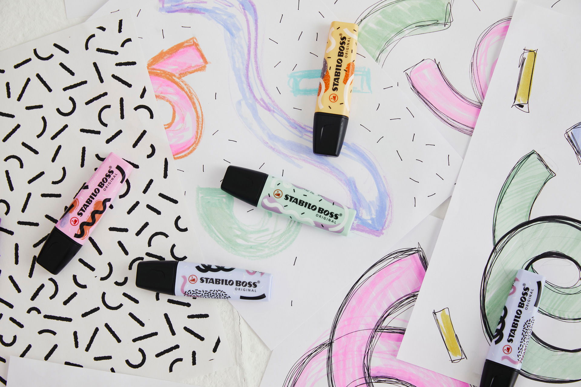 Highlighter STABILO BOSS ORIGINAL by Ju Schnee