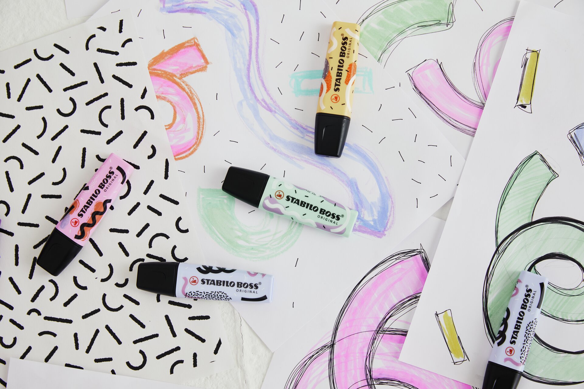 Evidenziatore STABILO BOSS ORIGINAL by Ju Schnee