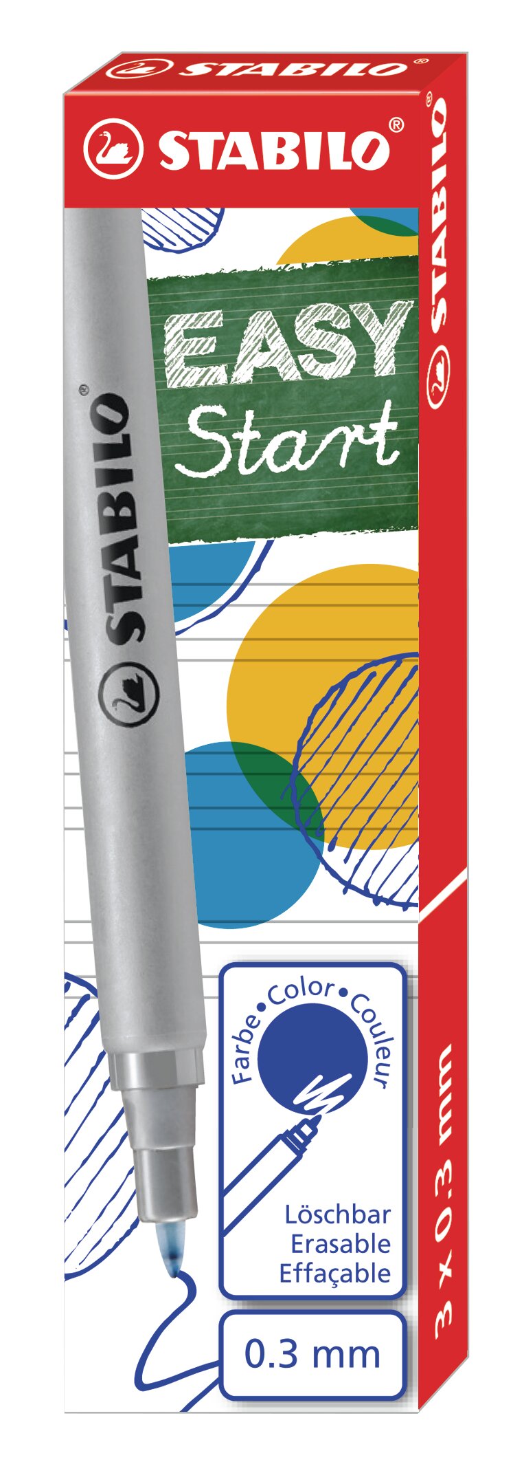 Recharges pour le roller STABILO EASYoriginal STABILO EASYoriginal refill Refills STABILO EASYoriginal refill