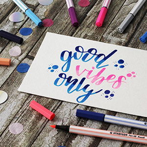 Fiber-Tip Pen STABILO Pen 68 brush