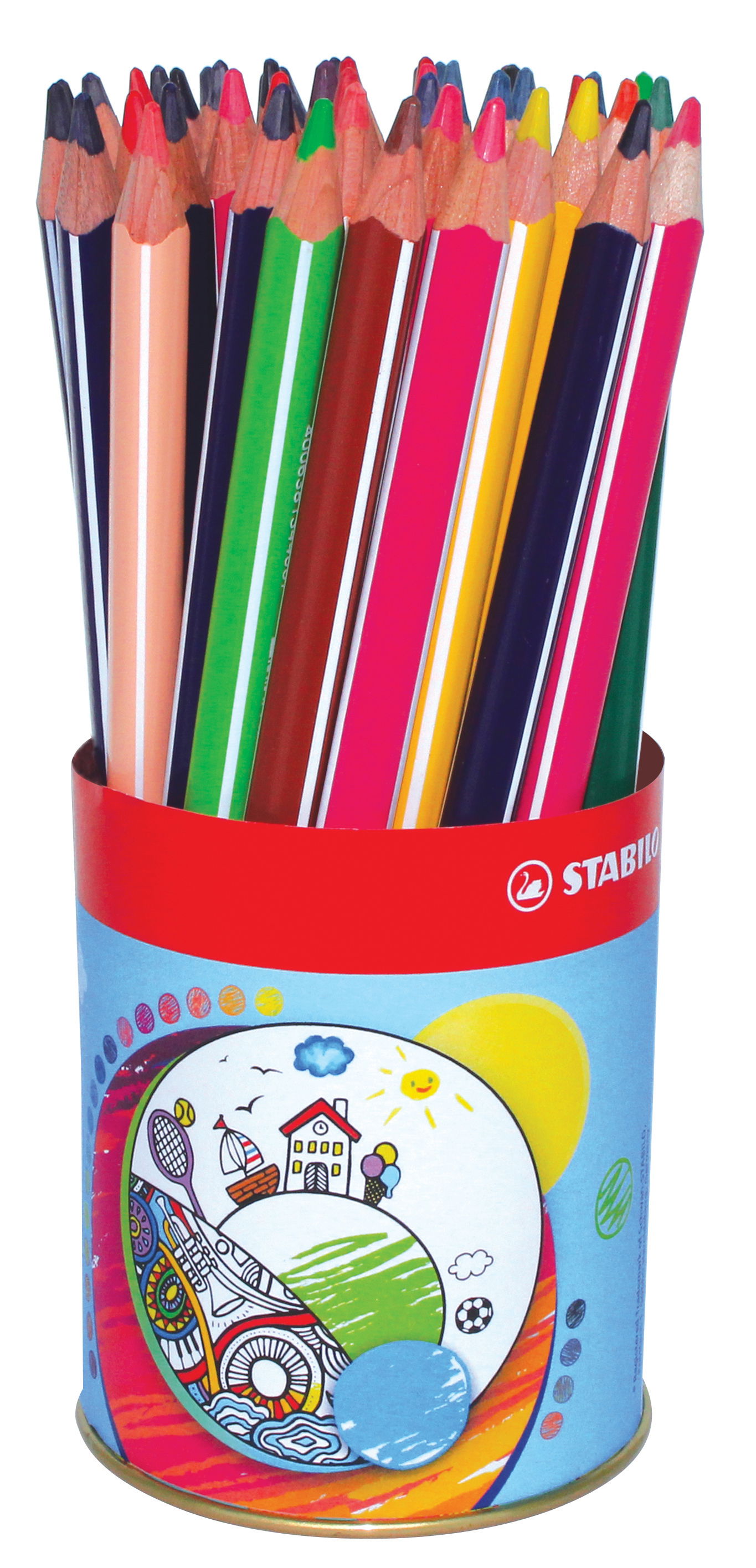 Triangular colouring pencil STABILO Trio thick Triangular colouring pencil STABILO Trio thick