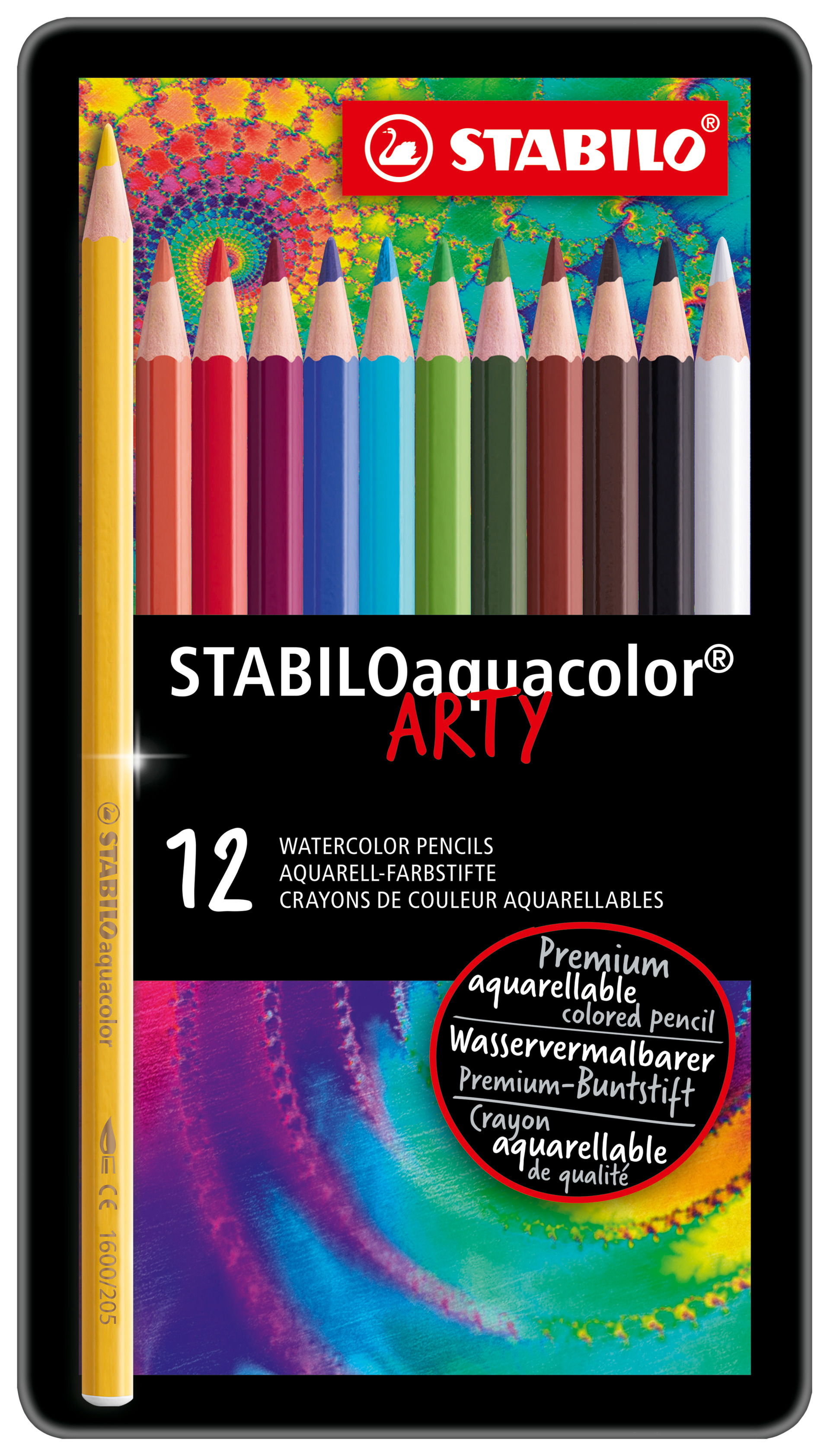 Colored Pencils STABILOaquacolor ARTY