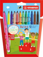 Fiber-Tip Pen STABILO Trio A-Z