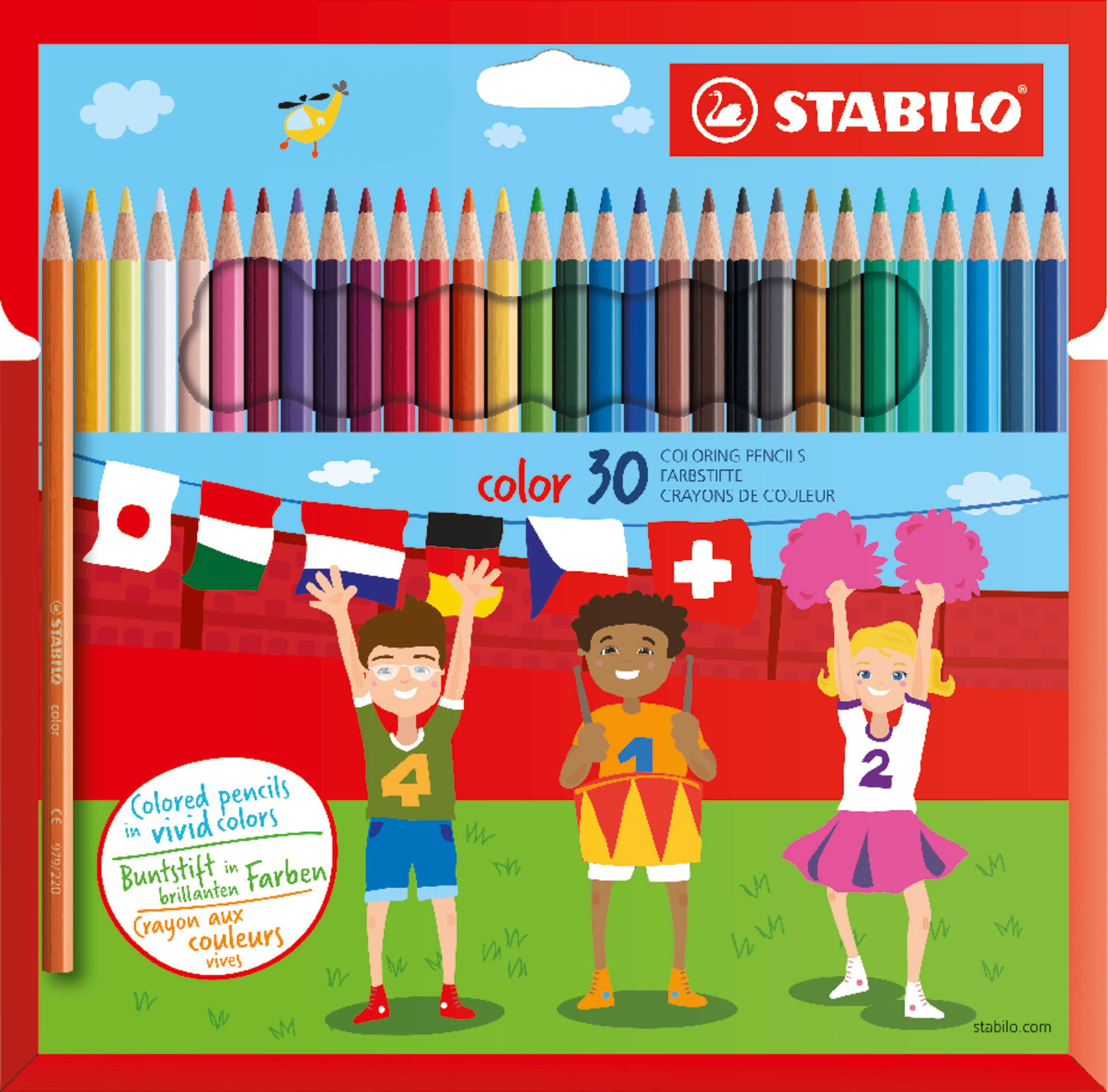 Farbičky STABILO color