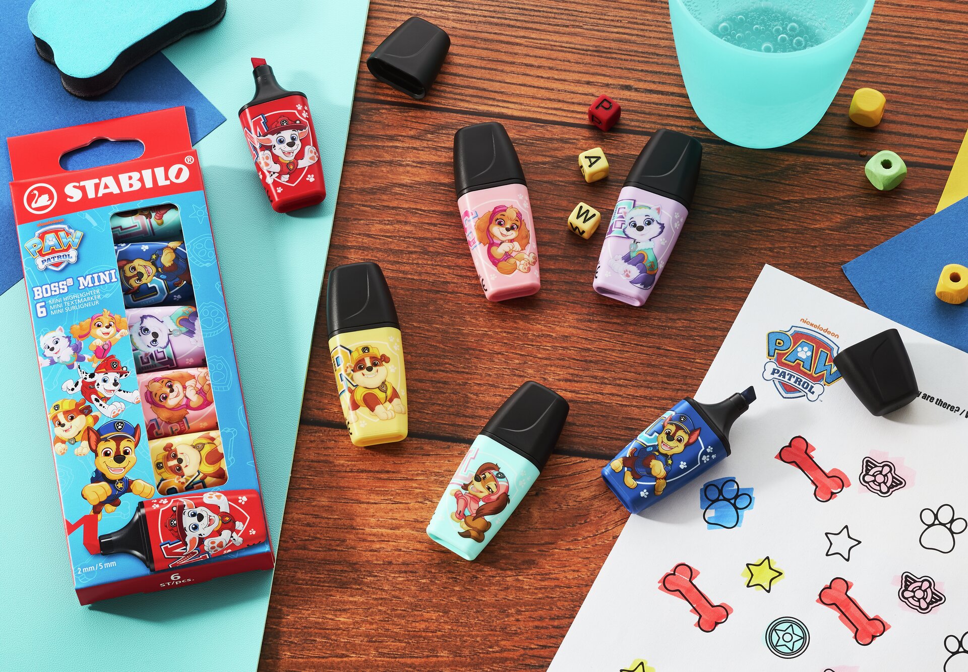 Evidenziatore STABILO BOSS MINI PAW Patrol