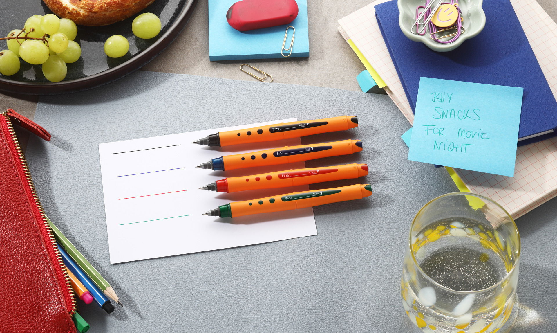 Tintenroller STABILO worker+ fine