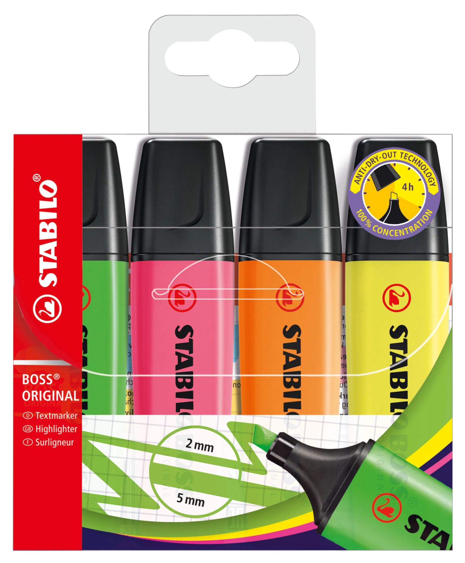 Highlighter STABILO BOSS ORIGINAL Highlighter STABILO BOSS ORIGINAL