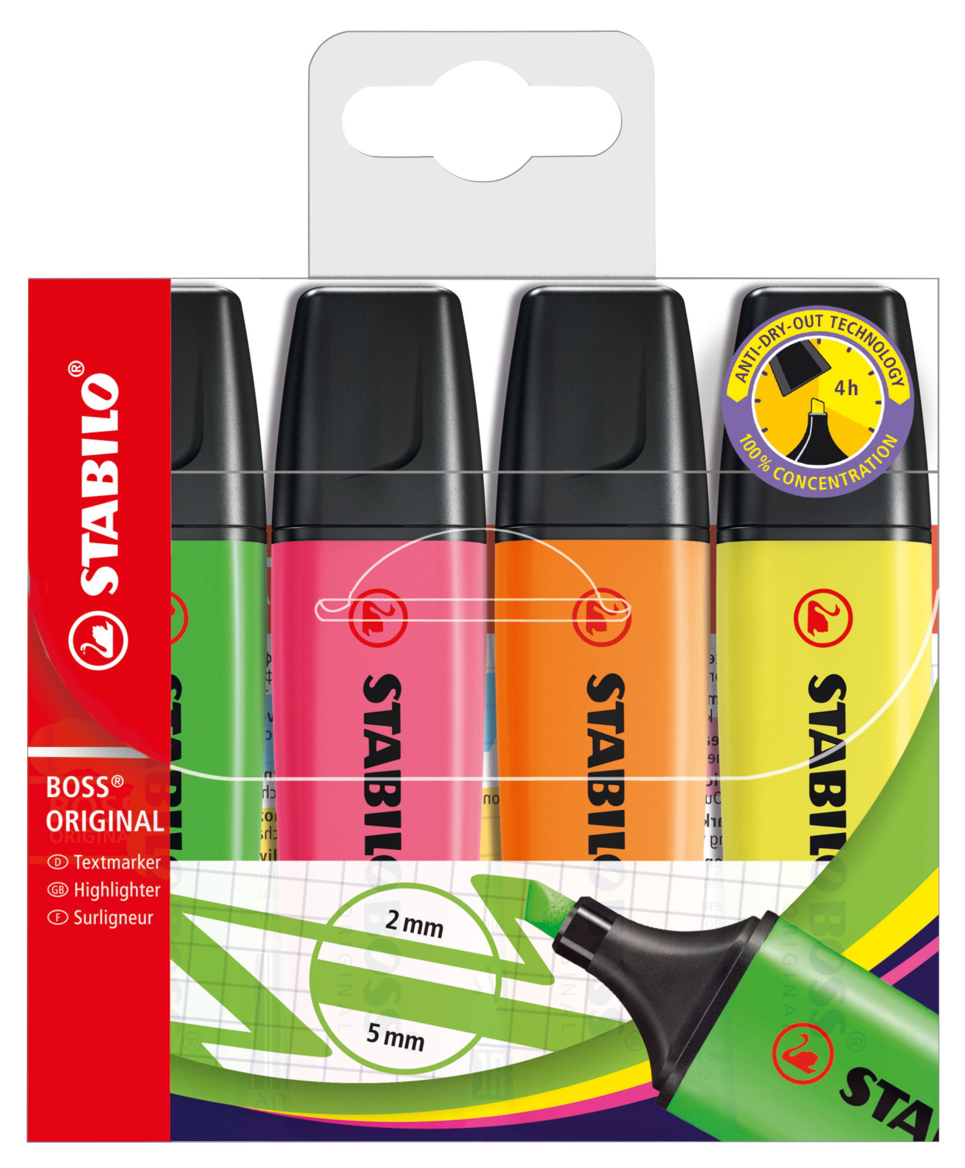 Evidenziatore STABILO BOSS ORIGINAL