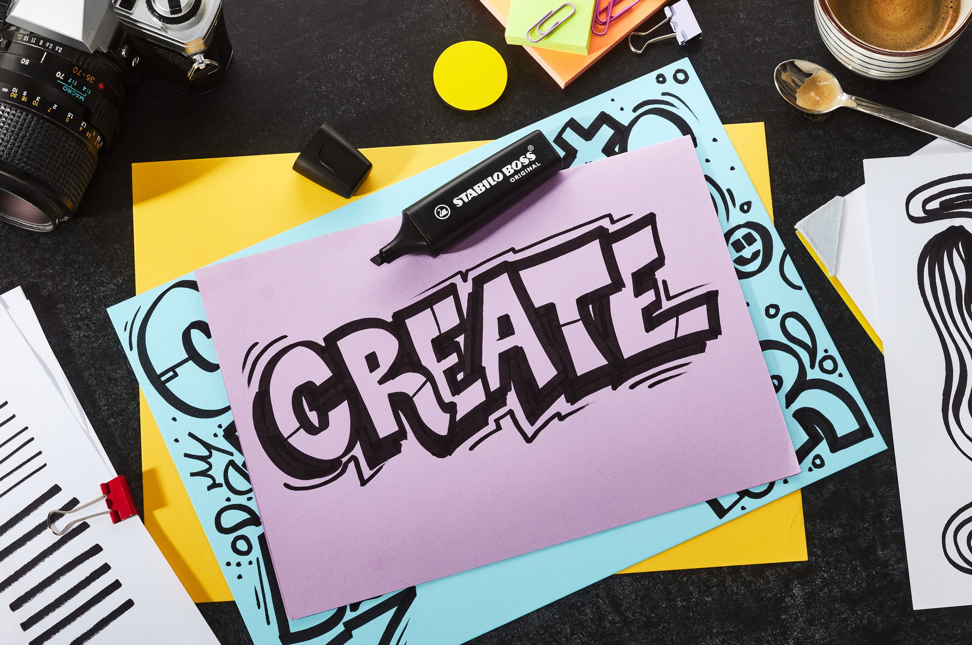 Textmarker STABILO BOSS ORIGINAL ARTY