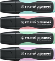Stabilo, Green Boss, Marker, Fluorescent accents, recycled plastics