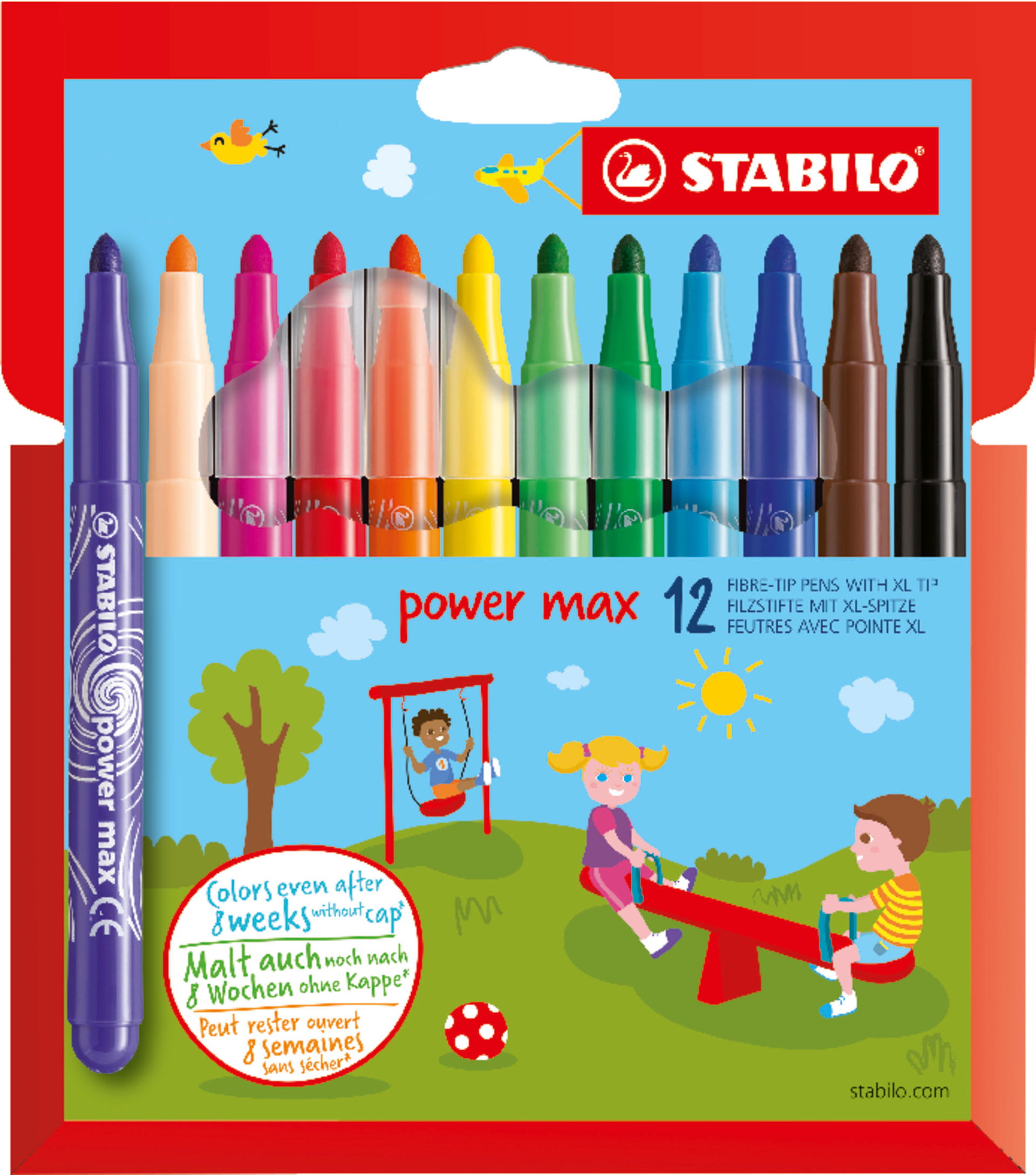 Fiber-Tip Pen STABILO power max